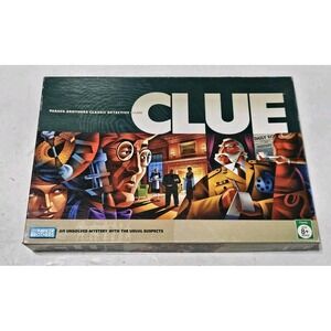 Clue Board Game by Parker Brothers - 2005 Edition Complete